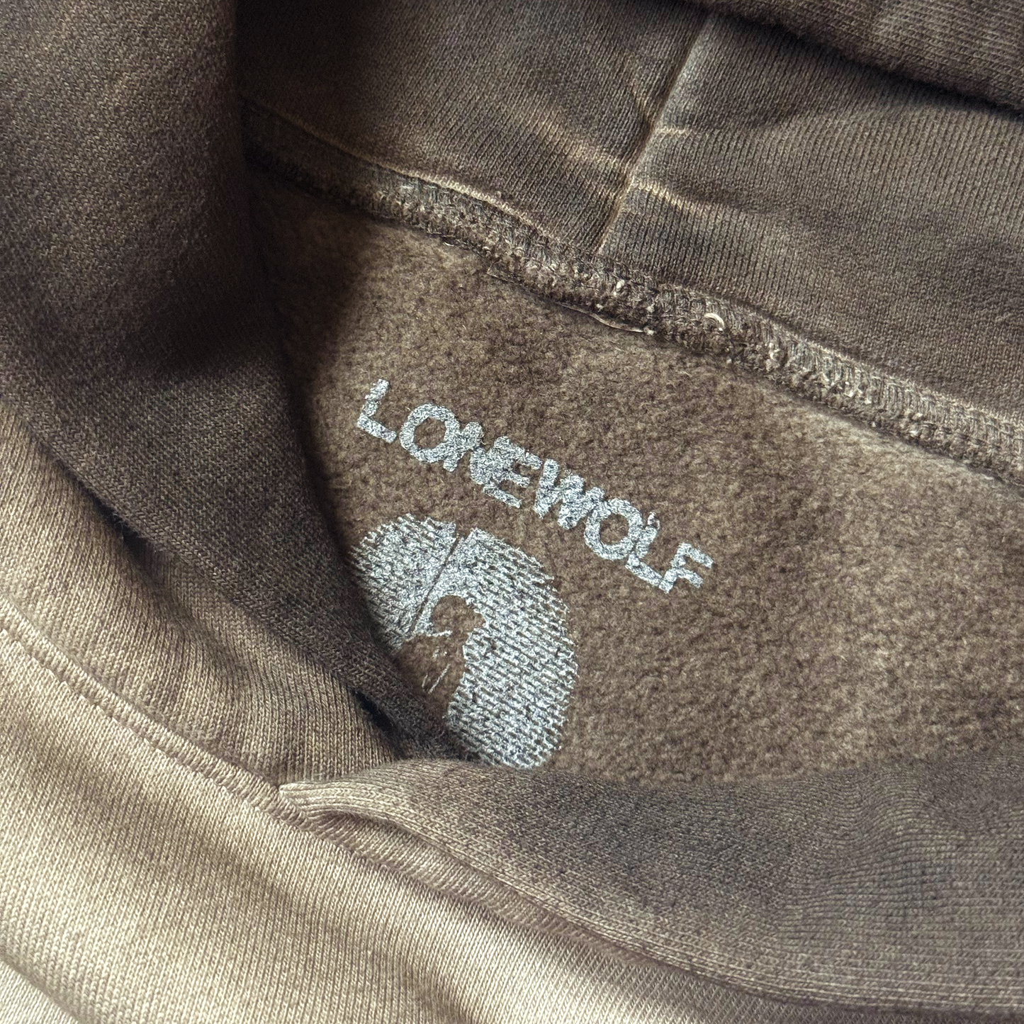 Loneworld Two-Tone Terrain Dyed Hoodie