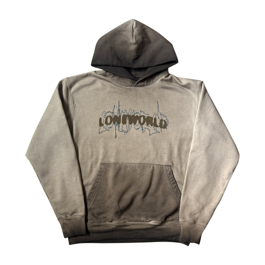 Loneworld Two-Tone Terrain Dyed Hoodie